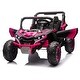 preview thumbnail 92 of 98, 24V Ride-On UTV for Kids, Double Seat, Parental Remote, Four-Wheel Suspension, and Bluetooth 鈥