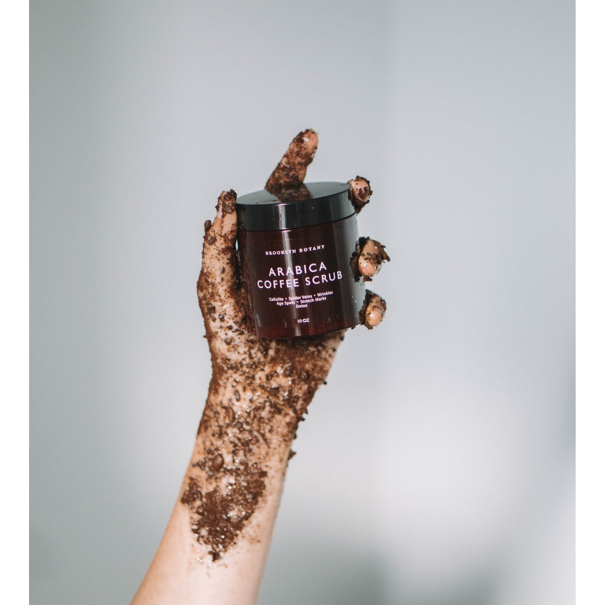 Shop Brooklyn Botany Arabica Coffee Body Scrub Face Scrub Best Anti Cellulite Stretch Mark Treatment 10 Oz Arabic Coffee Overstock 31939482