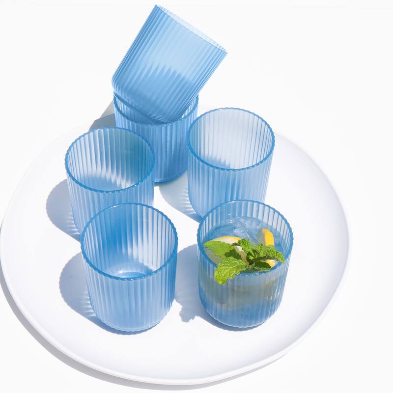 Abode Homewares Mesa PP Drinking Glass - 15 oz - Set of 6