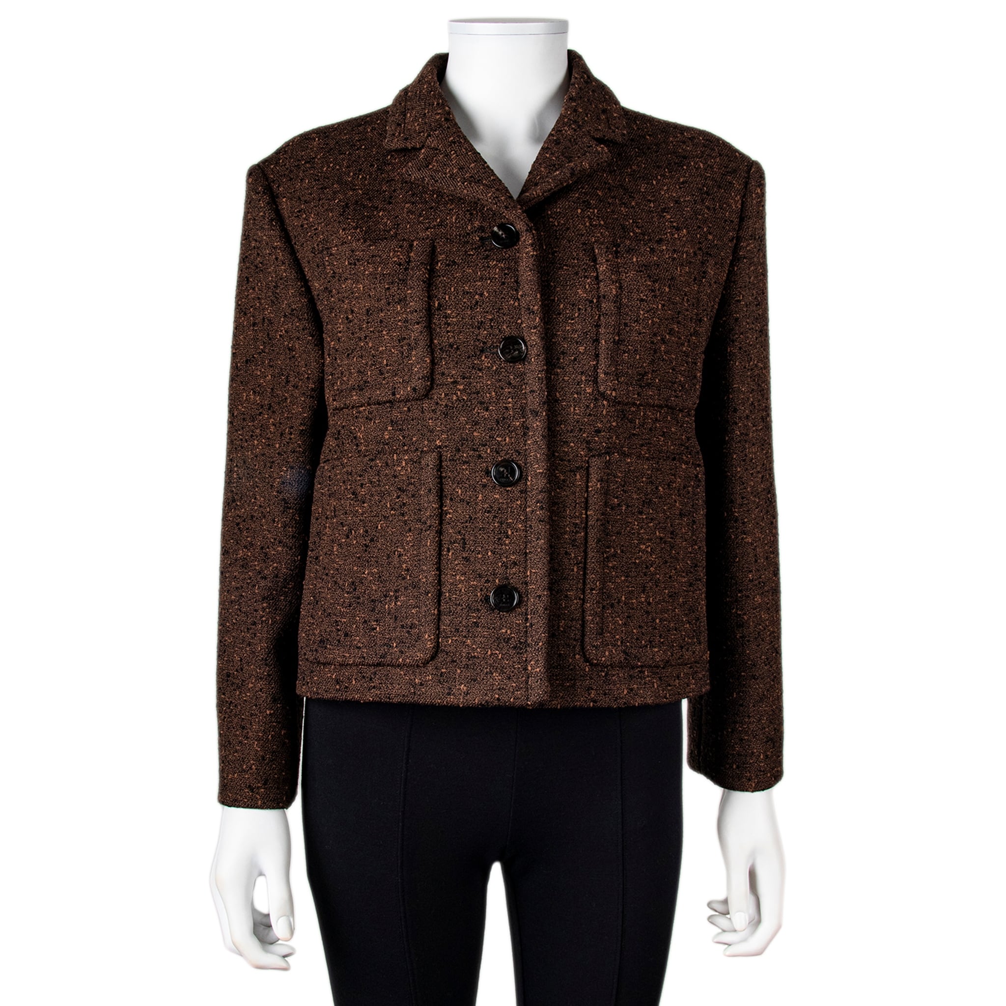 Gucci Wool Zip Jacket - Overstock - 43733211