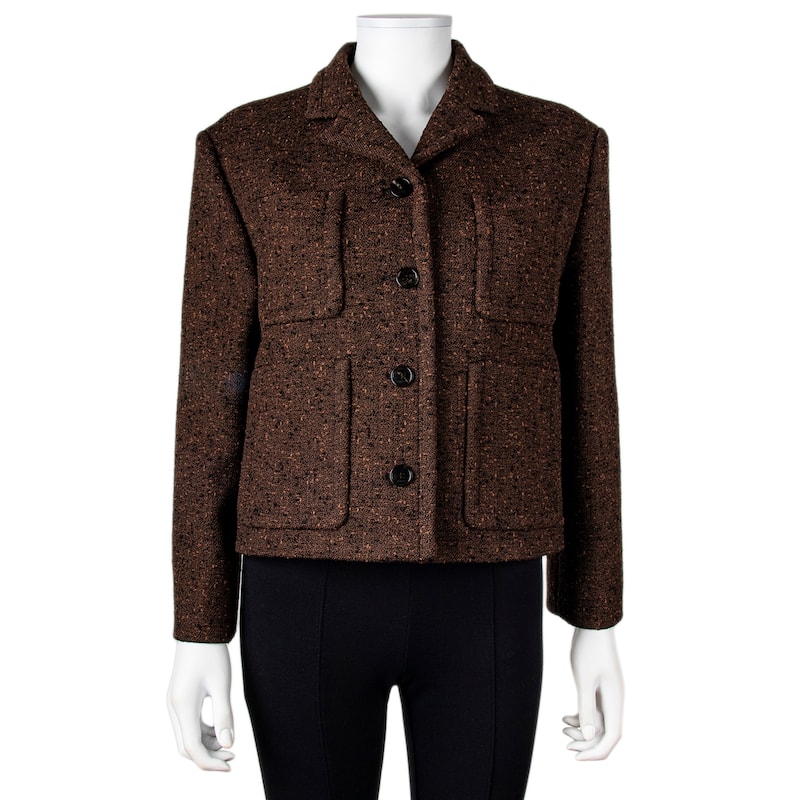 Gucci Seeded Wool Jacket - EU 44
