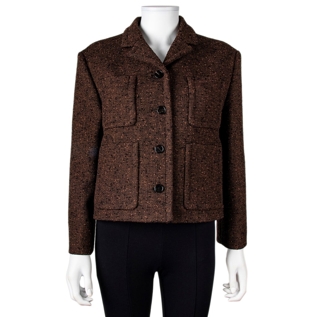 Gucci Seeded Wool Jacket