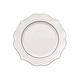 preview thumbnail 4 of 6, Lorren Home Trends 57 Piece Wavy Silver Mix and Match Bone China Service for 8