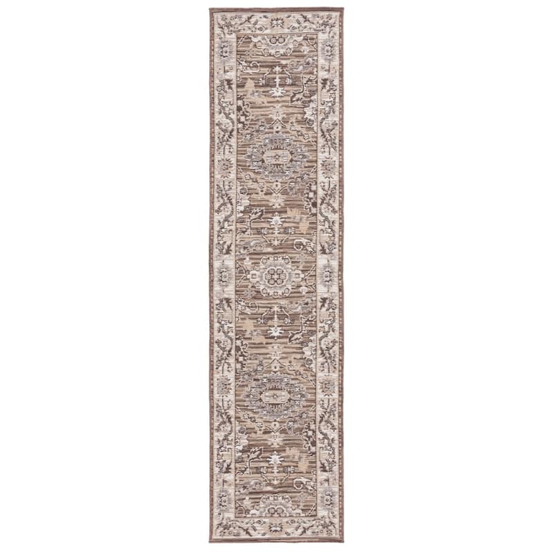 SAFAVIEH Sunrise Azzah Indoor/Outdoor Waterproof Rug - 2' x 8' Runner