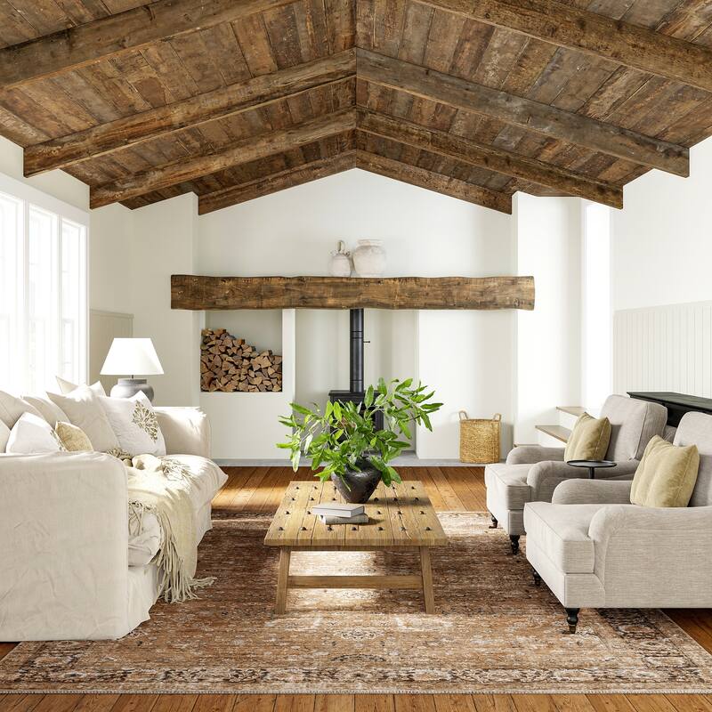 Bayberry Vintage Machine Washable Area Rug