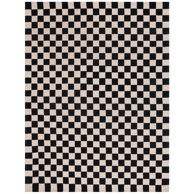 SAFAVIEH Handmade Martha Stewart Collection Berthild Checkered Wool Rug
