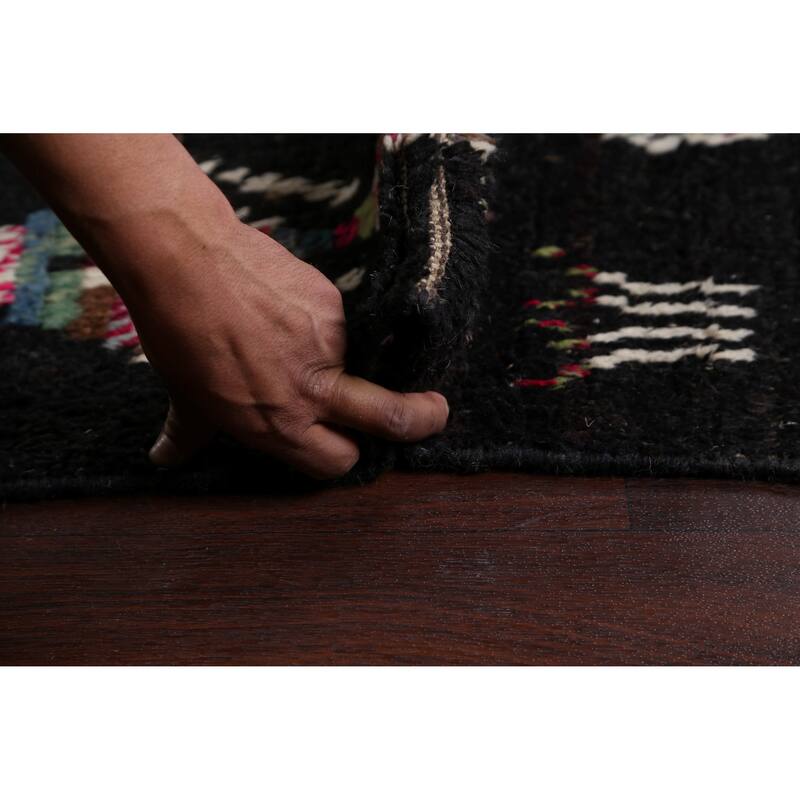 Geometric Moroccan Oriental Dining Room Area Rug Wool Hand-knotted - 8'9" x 11'9"