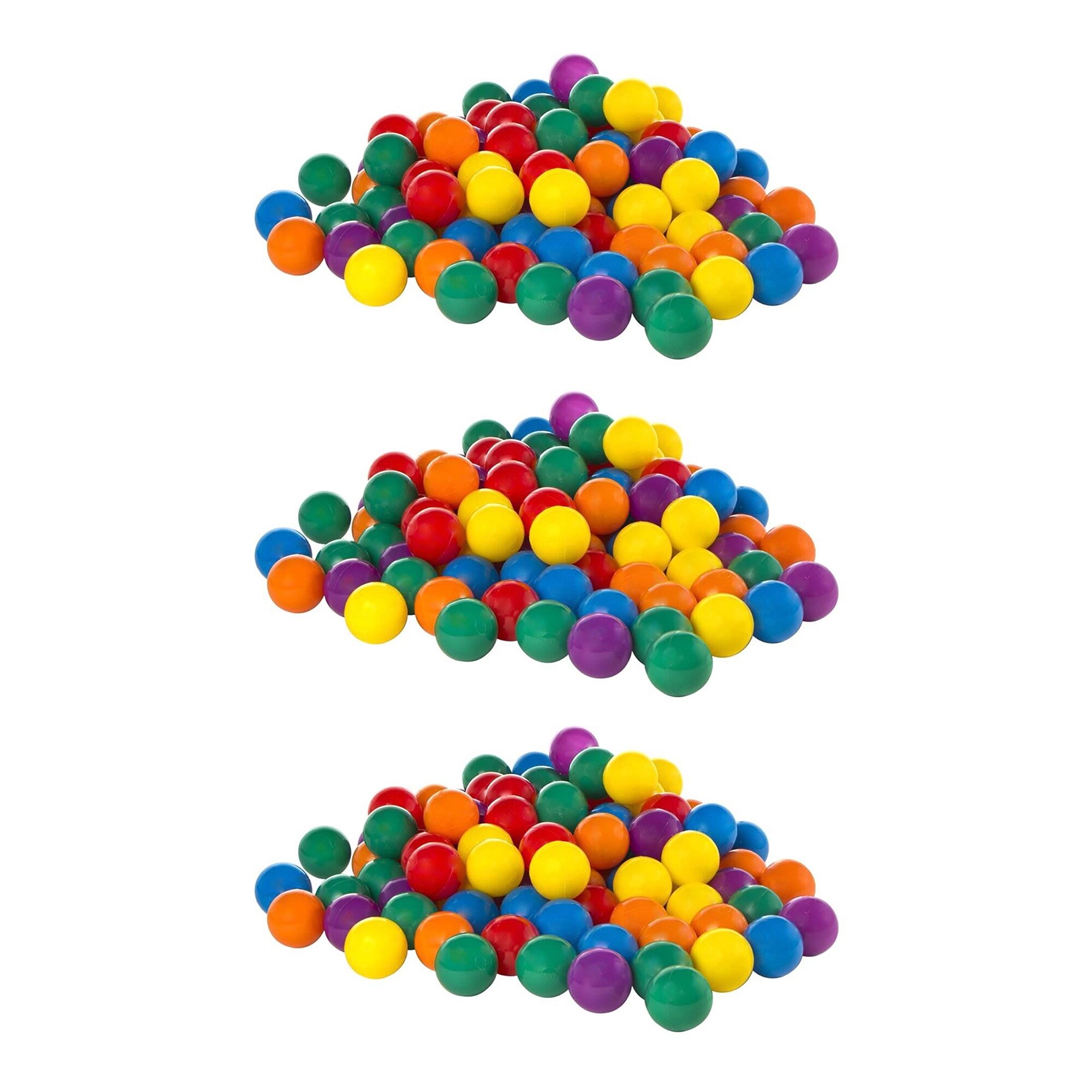 Multi colored sales plastic balls