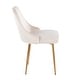 preview thumbnail 12 of 58, Silver Orchid Naldi Contemporary-Glam Velvet Dining Chair (Set of 2)