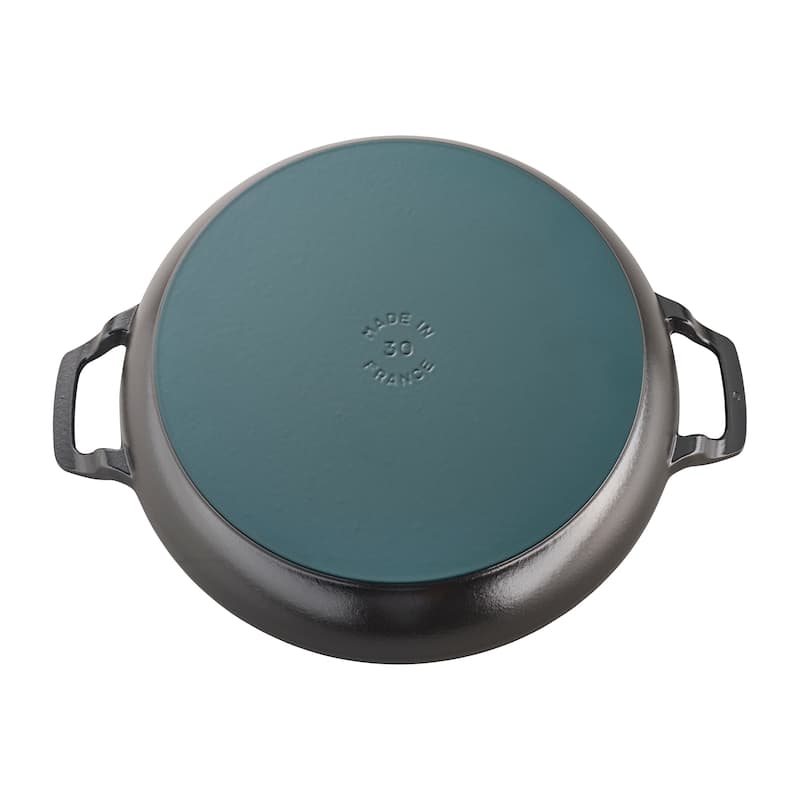 STAUB Cast Iron 3.5-qt Braiser with Glass Lid