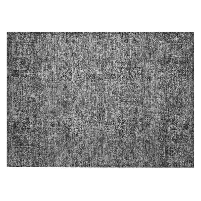 Machine Washable Indoor/ Outdoor Chantille Vintage Traditional Rug