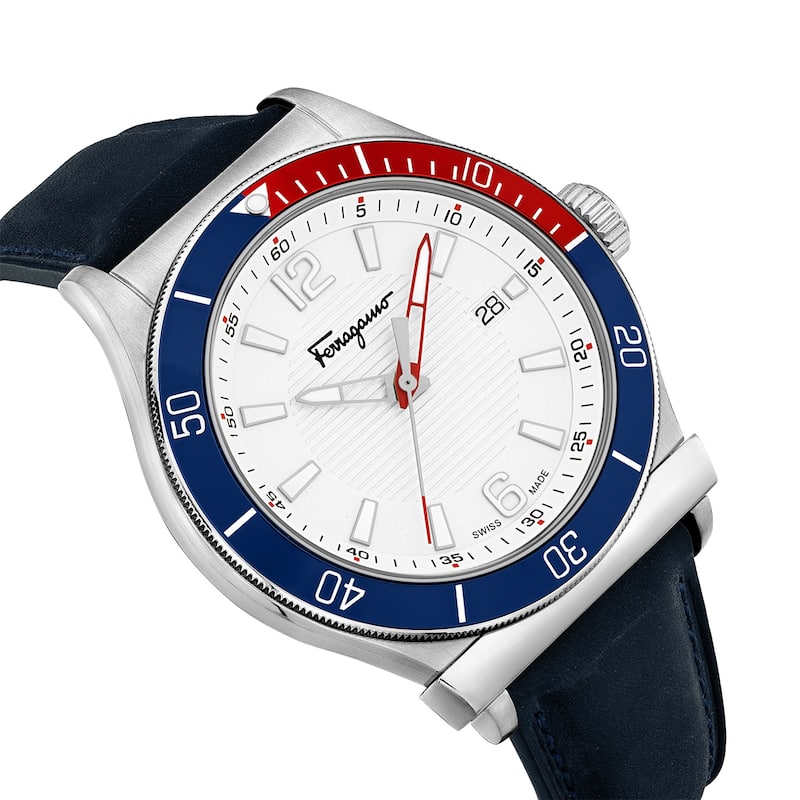 Ferragamo Men's Ferragamo 1898 Sport 44mm Quartz Watch SFYK00120 - Blue - N/A