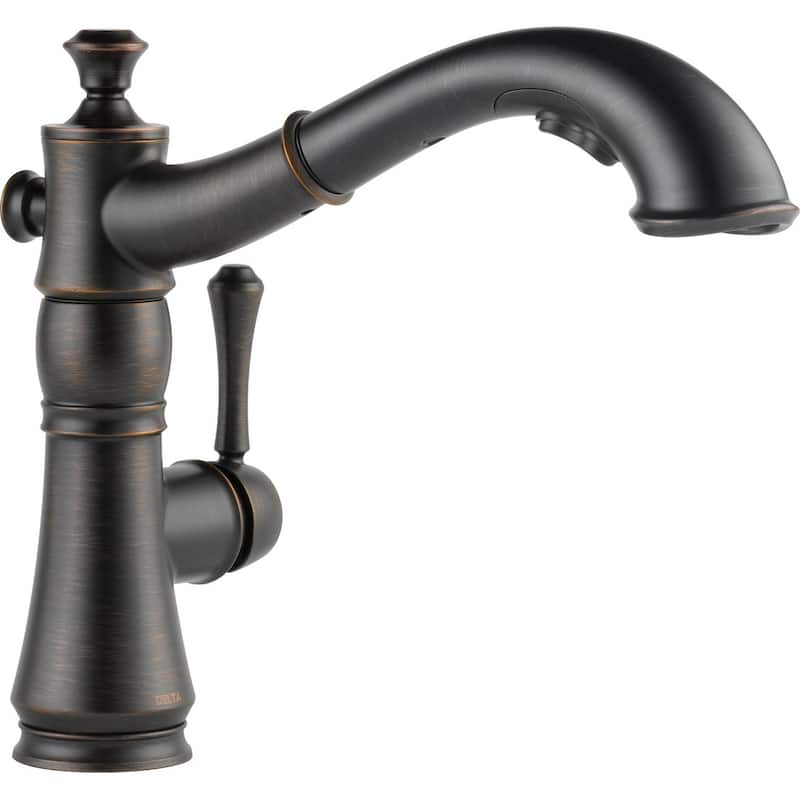 Delta Cassidy Pull-Out Kitchen Faucet - Includes Lifetime Warranty - Venetian Bronze
