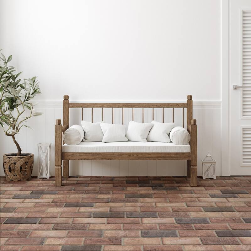 Merola Tile Tech Land Fire 4-1/4" x 8-3/4" Porcelain Floor and Wall Tile