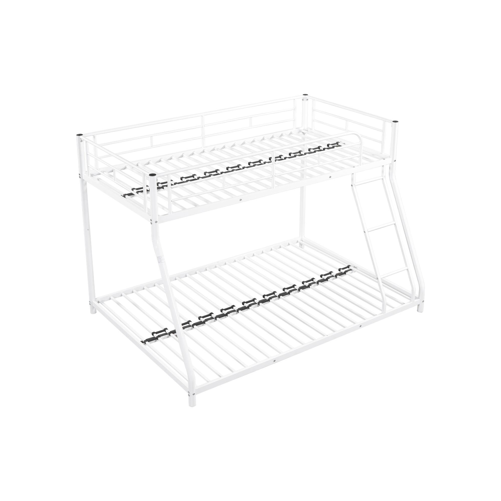 Metal Twin over Full Bunk Bed with Extra Storage Bed Bath & Beyond
