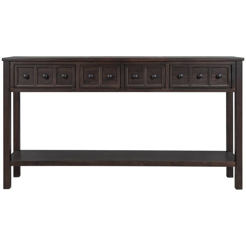 Rustic Entryway Console Table and 60" Long Sofa Table
