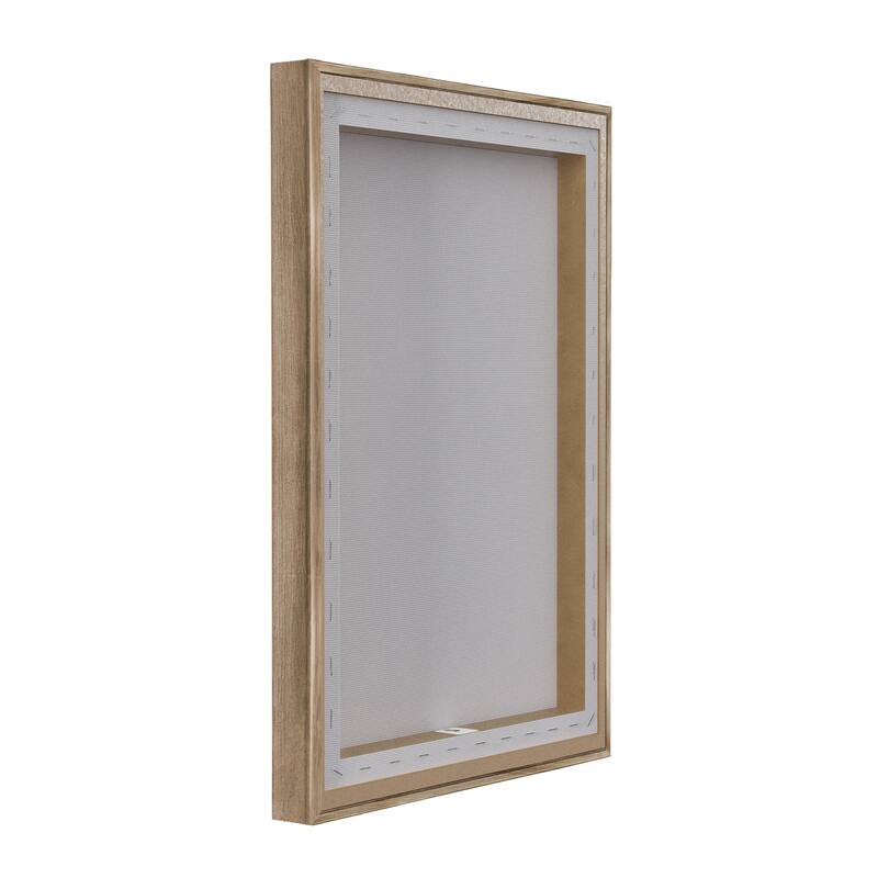 Stupell Subtle Staghorn Coral Framed Floater Canvas Wall Art Design By Ramona Murdock