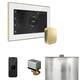 Option White / Satin Brass
