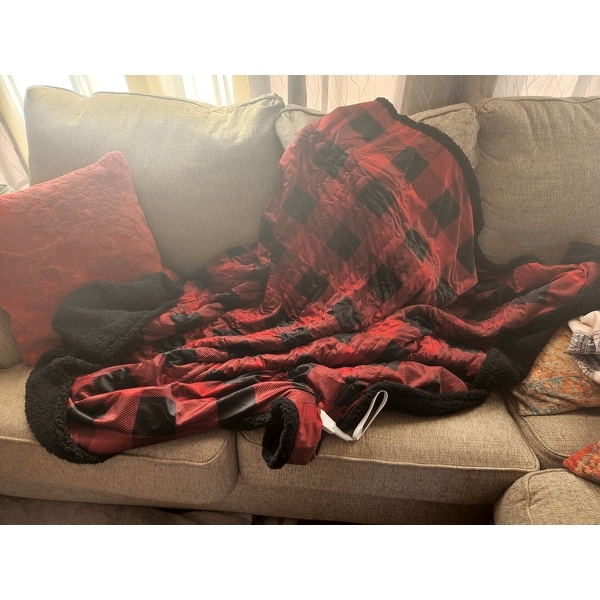 Linden Oversized Mink to Berber Heated Throw by Woolrich - On Sale - Bed  Bath u0026 Beyond - 34357144