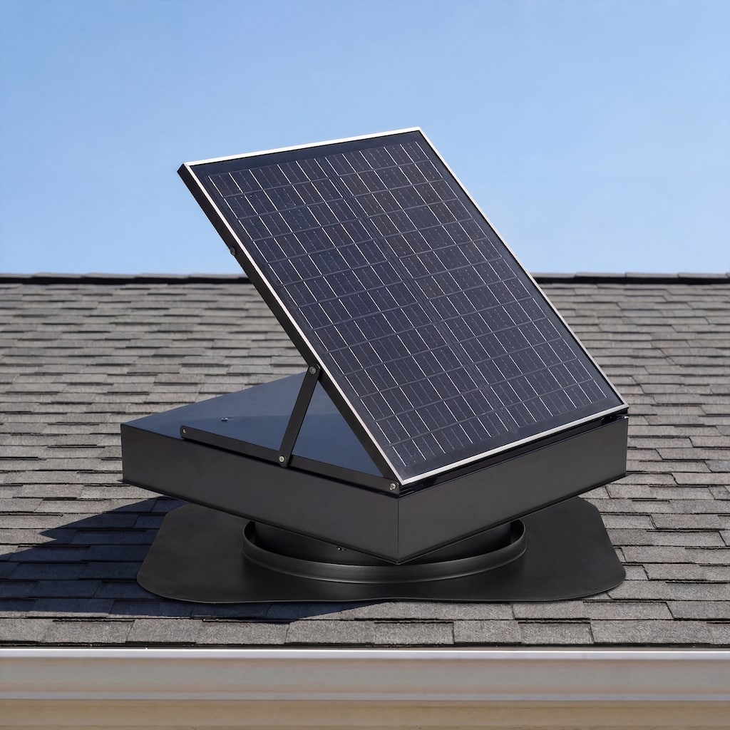 35W Solar Attic Fan with Thermostat