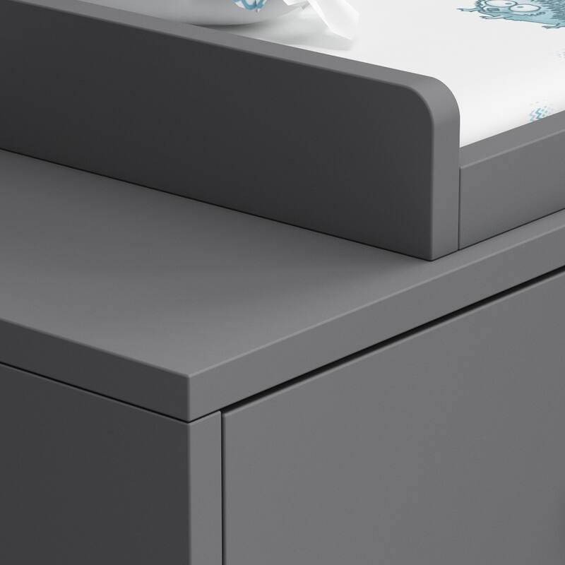 45.1"W x 32.9"H Timechee Changing Table Dresser