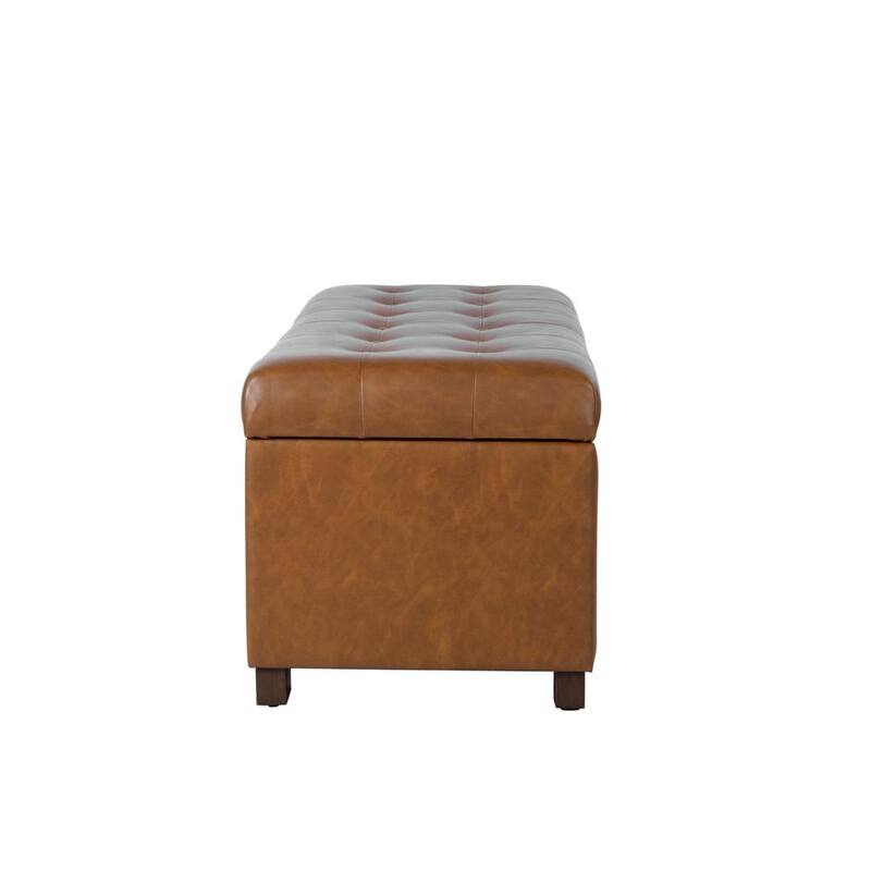 Porch & Den Camero Tufted Storage Bench