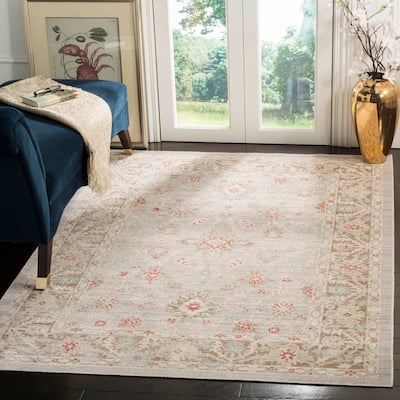 SAFAVIEH Windsor Koko Shabby Chic Oriental Polyester Rug