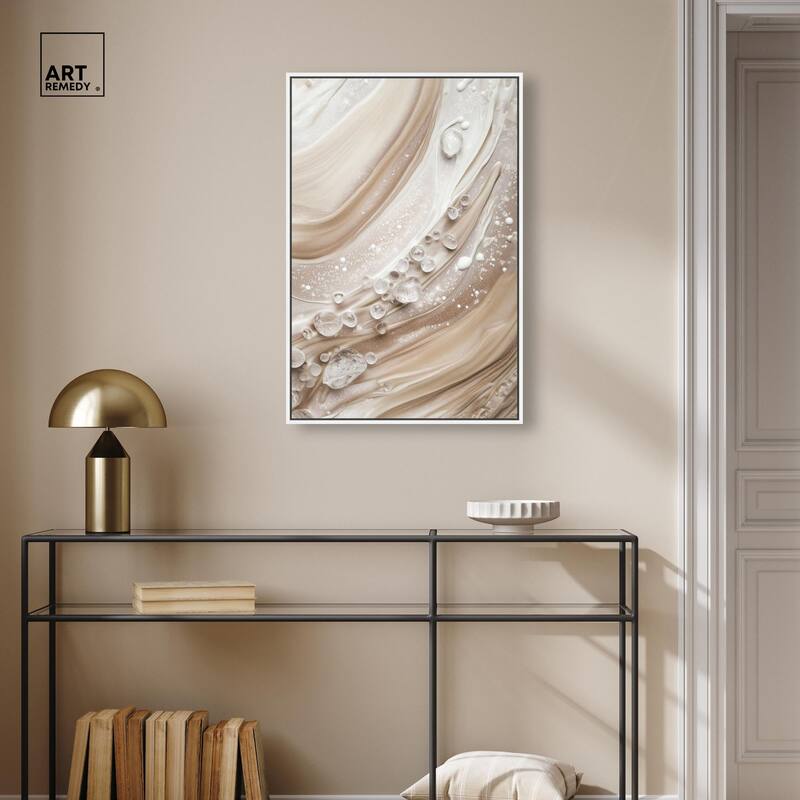 Viscous Veils II Canvas by Art Remedy
