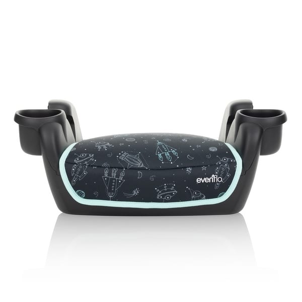 slide 2 of 7, GoTime No Back Booster Car Seat Blue Astro