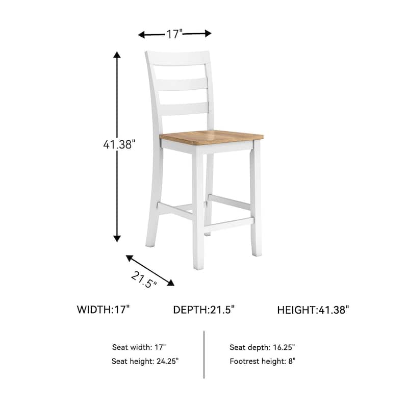 Signature Design by Ashley Gesthaven Counter Height Barstool - 17" W x 21.5" D x 41.38" H
