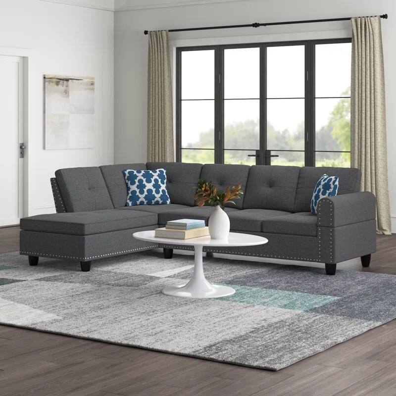 2 - Piece Alger 98" Wide Left Hand Facing Sofa & Chaise