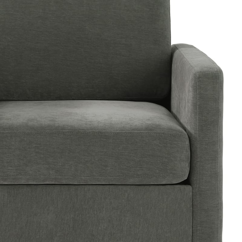 Modern Upholstered Swivel Accent Arm Chair Set of 2