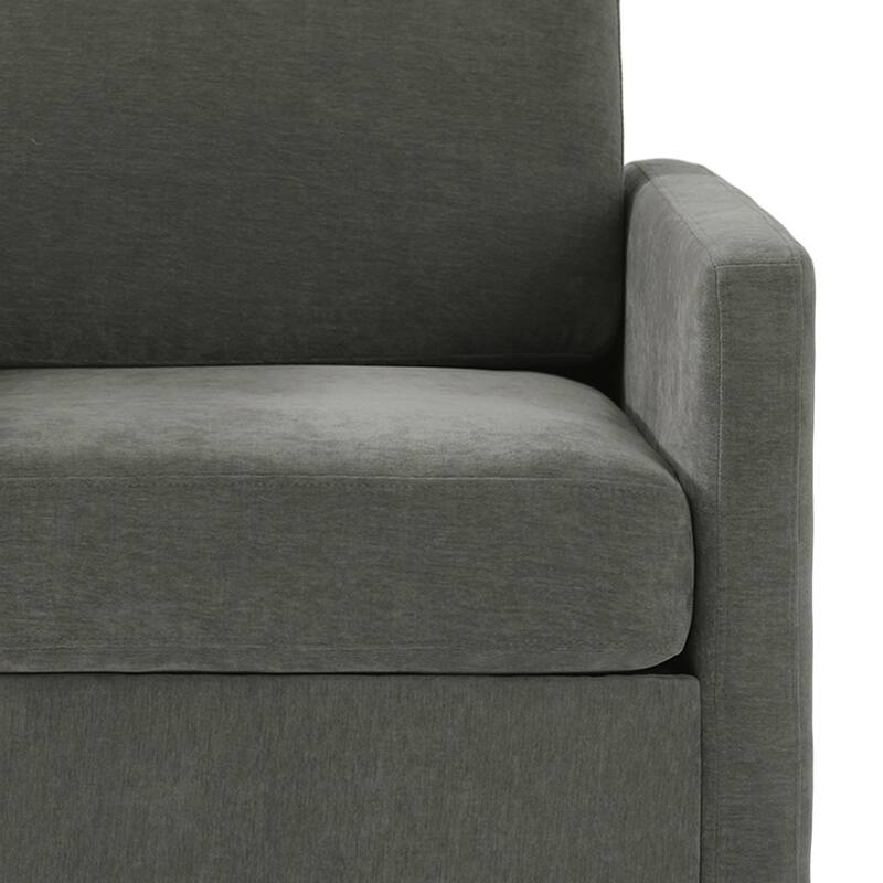 Modern Upholstered Swivel Accent Arm Chair