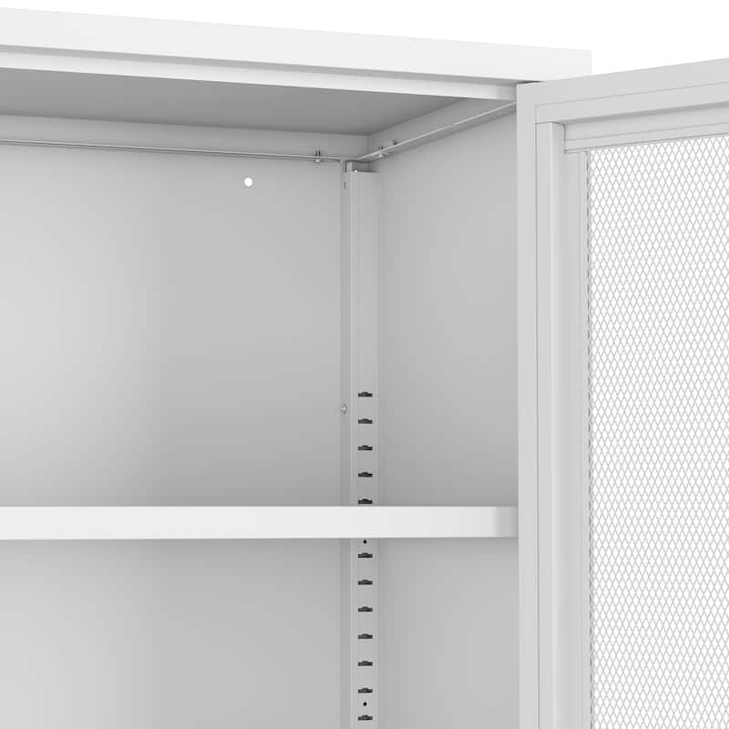 Manhattan Comfort Amelia 32" Metal Accent Cabinet