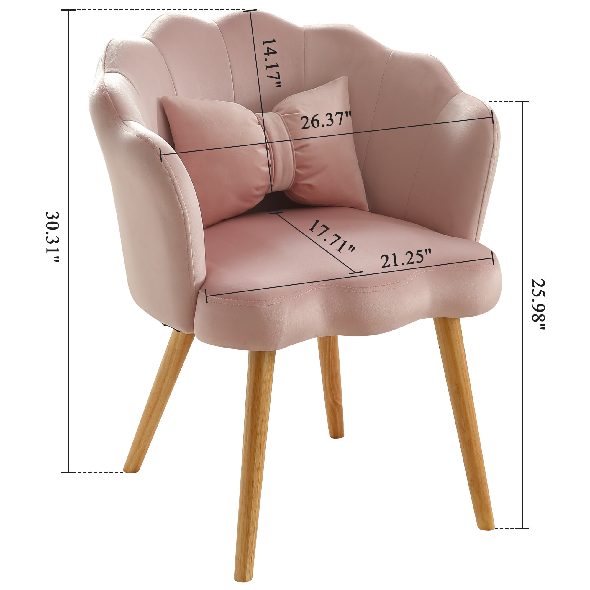 Velvet clearance lotus chair