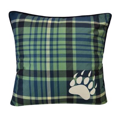 Donna Sharp Bear Ridge "Plaid" Decorative Pillow