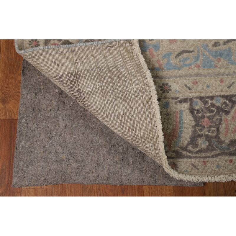 Floral Tabriz Persian Area Rug Handmade Traditional Wool Carpet - 8'3"x 10'10"