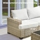preview thumbnail 52 of 62, XIZZI 8-Piece Patio Wicker Furniture Conversation Set with Coffee Table