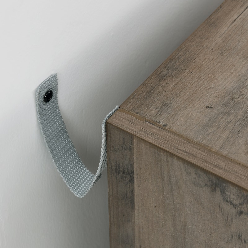 Anmytek White Wave Design Ladder Shelf - 8 Tier Tall Narrow Bookcase for Small Spaces with Anti Tip Kit