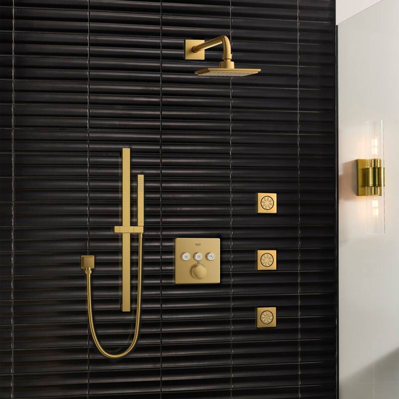 Grohe Euphoria 1.8 GPM Single Function Rain Shower Head with EcoJoy,