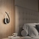 preview thumbnail 2 of 11, Artika Gamma Modern Wall Light Fixture, Matte Black