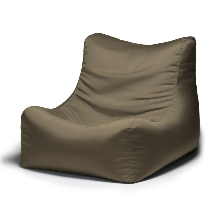Jaxx Ponce Outdoor Bean Bag Chair - Weather Resistant Patio and Poolside Lounge Seating