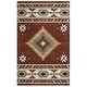 preview thumbnail 4 of 14, Alora Decor Ryder Brown, Tan, and Grey Hand-tufted Wool Rug
