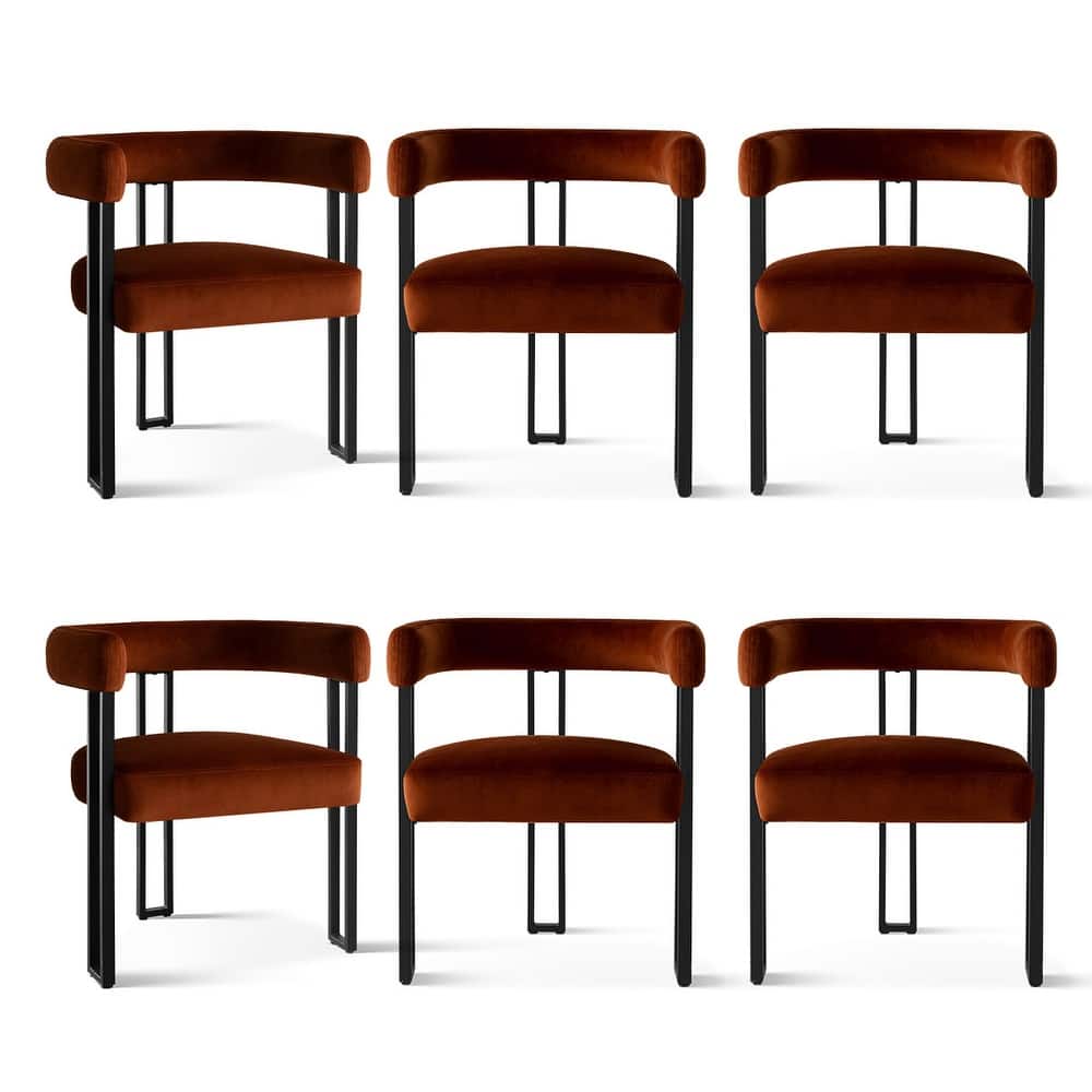 Upholstered Armchair (Set of 6)