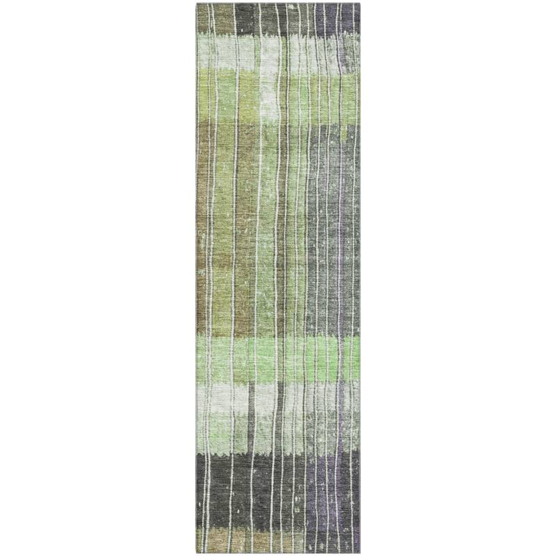 Premium Washable Super Soft Global Stripes Mayfield Rug