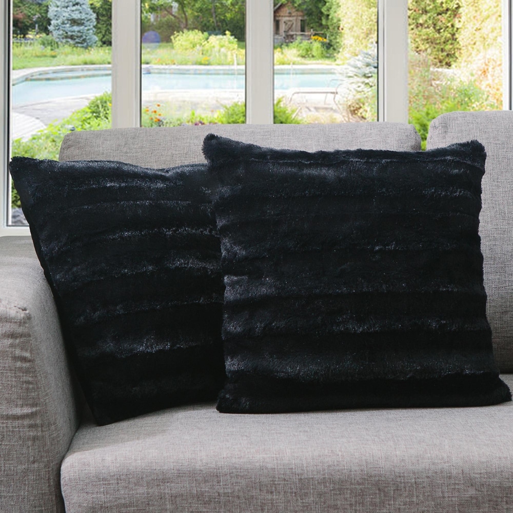 Black Throw Pillows