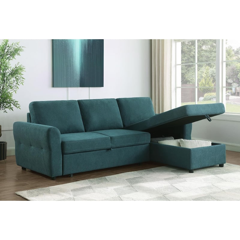 Kenna Sleeper Sofa Sectional with Storage