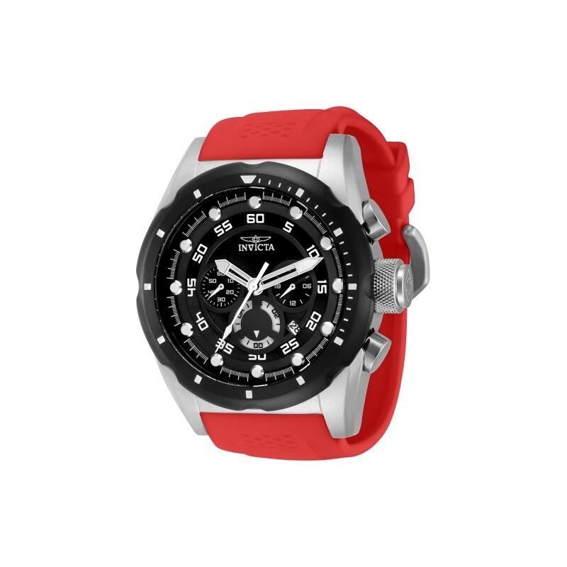 Invicta Men's 41558 Speedway Quartz Chronograph Black Dial Watch