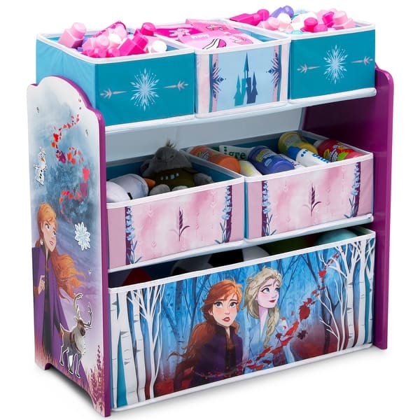 Kids Disney Frozen 2 Dual Compartment Reusable Lunch Bag for Girls