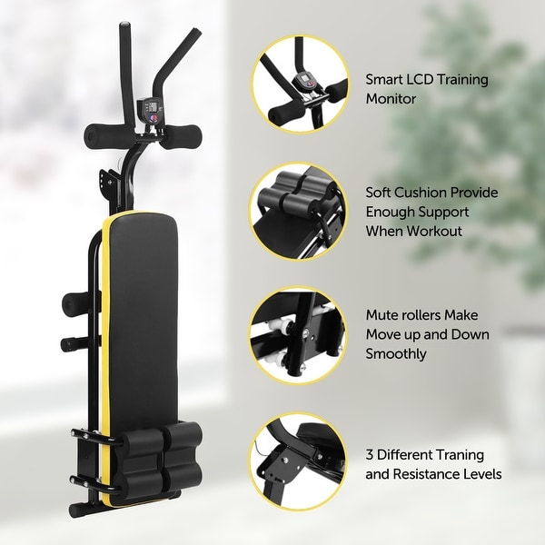 Ainfox Abdominal Trainer AB Workout Equipment Adjustable